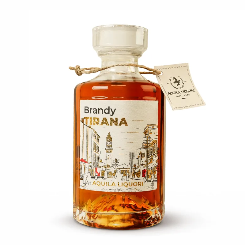 Brandy Tirana bottle