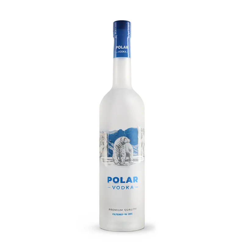 Polar vodka bottle