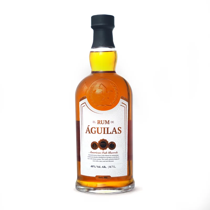 Aged Rum de Águilas bottle
